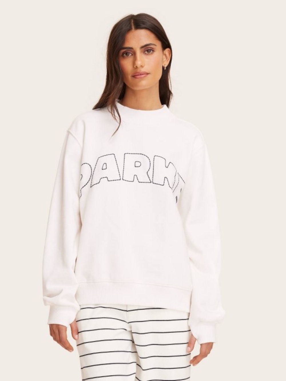 PARKE X TARGET Mockneck Pullover Sweatshirt